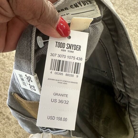 Todd Snyder Granite Men’s Jeans 36/32 - Picture 6 of 6